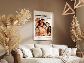 American Pie Poster, Comedy Movie Poster, Jason Biggs and Chris Klein Poster, American Pie Print, Movie Wall Art, Cinematic Room Decor 4320642702