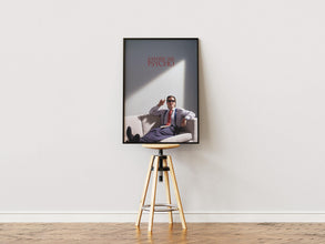 American Psycho Poster, Retro Movie, Vintage Film, Christian Bale, Jared Leto, Mary Harron 4424025941