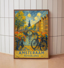 Amsterdam Travel poster, Amsterdam Holland Poster Print, Amsterdam Custom Travel Print, Personalized Travel Poster, Birthday Gifts