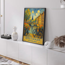 Amsterdam Travel poster, Amsterdam Holland Poster Print, Amsterdam Custom Travel Print, Personalized Travel Poster, Birthday Gifts