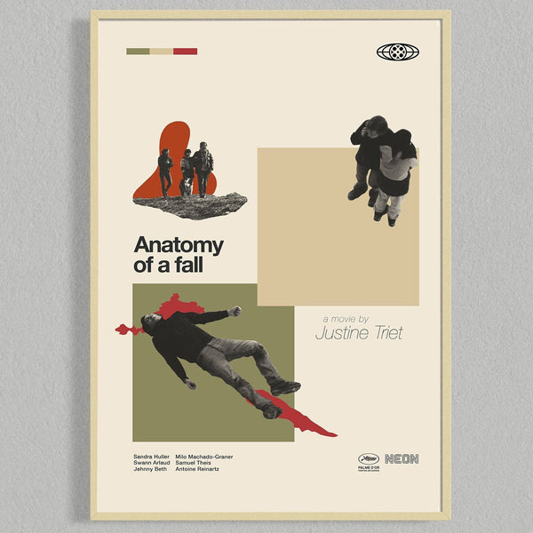 Anatomy Of A Fall Movie Poster  Film Posters  Minimalist Movie Poster  Digital Download  Printable Wall Art Poster 1735315980