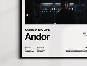 Andor Movie Poster  Modern Wall Art, Star Wars Disney+ Series (PDF Download) 4318602926
