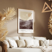 Andorra la Vella Poster Print, Andorra la Vella Travel Poster, Andorra la Vella Minimalistic Wall Art, Andorra la Vella, Andorra 1868249456