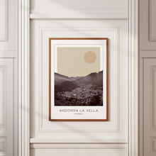 Andorra la Vella Poster Print, Andorra la Vella Travel Poster, Andorra la Vella Minimalistic Wall Art, Andorra la Vella, Andorra 1868249456