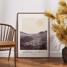 Andorra la Vella Poster Print, Andorra la Vella Travel Poster, Andorra la Vella Minimalistic Wall Art, Andorra la Vella, Andorra 1868249456