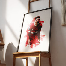 Andrew Robertson - 202324 - Home Kit - Football Poster - Football Print 1570969317