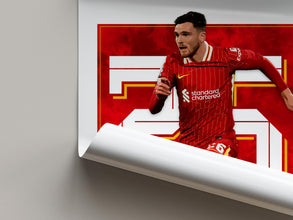 Andy Robertson Football Poster Gift, Liverpool Soccer Print Fan Wall Art 4392480976