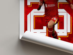 Andy Robertson Football Poster Gift, Liverpool Soccer Print Fan Wall Art 4392480976
