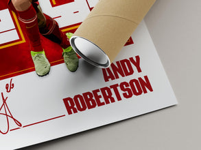 Andy Robertson Football Poster Gift, Liverpool Soccer Print Fan Wall Art 4392480976