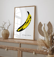 Andy Warhol Banana pop art poster, Andy Warhol Banana Print, Velvet Underground cover art, Kitchen wall decor,  Andy Warhol Wall Decor 1128328797