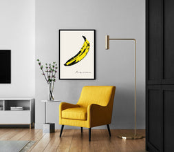 Andy Warhol Banana pop art poster, Andy Warhol Banana Print, Velvet Underground cover art, Kitchen wall decor,  Andy Warhol Wall Decor 1128328797
