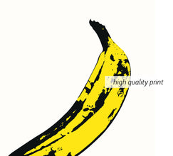 Andy Warhol Banana pop art poster, Andy Warhol Banana Print, Velvet Underground cover art, Kitchen wall decor,  Andy Warhol Wall Decor 1128328797