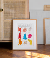 Andy Warhol Cat Sam pop art poster, Andy Warhol Retro Print, Modern Art Print, Kitchen wall decor, Exhibition Poster, Trendy Wall Art 1433051778