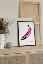 Andy Warhol Pink Banana pop art poster, Andy Warhol Banana Print, Velvet Underground cover art, Kitchen wall decor 1133215596