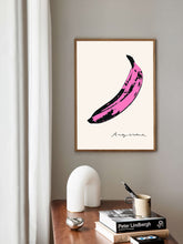 Andy Warhol Pink Banana pop art poster, Andy Warhol Banana Print, Velvet Underground cover art, Kitchen wall decor 1133215596