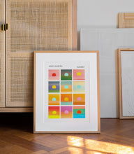 Andy Warhol Sunset pop art poster, Andy Warhol Retro Print, Modern Art Print, Kitchen wall decor, Exhibition Poster, Trendy Wall Art 1433047746