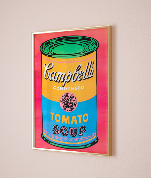 Andy Warhol Tomato Soup pop art poster, Andy Warhol Tomato Soup Print, Campbell Soup Poster, Kitchen wall decor, Warhol wall decor 1619606401