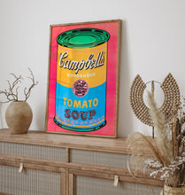 Andy Warhol Tomato Soup pop art poster, Andy Warhol Tomato Soup Print, Campbell Soup Poster, Kitchen wall decor, Warhol wall decor 1619606401