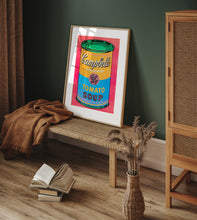 Andy Warhol Tomato Soup pop art poster, Andy Warhol Tomato Soup Print, Campbell Soup Poster, Kitchen wall decor, Warhol wall decor 1619606401
