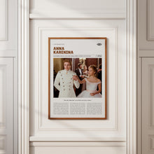 Anna Karenina, Joe Wright, Retro Movie Poster, Custom Movie Poster Print 4421166761