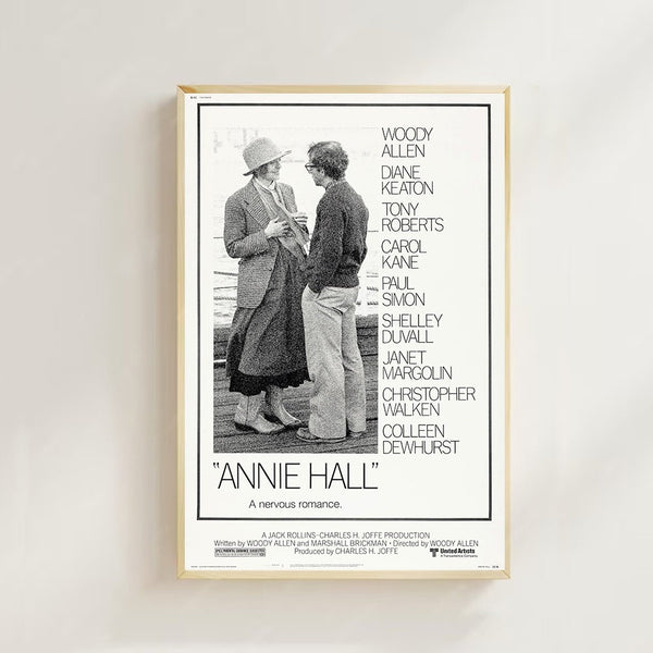 Annie Hall Movie Poster Home Decor Canvas Art Print,Room Decor,Wall Art,Poster Gift 1592598651