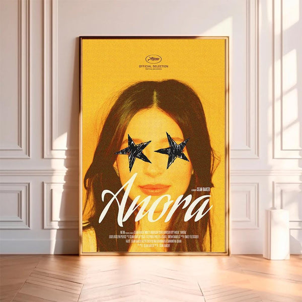 Anora--Movie Poster,High Quality Canvas Print, Wall Art, Room Decor, Art Poster For Gift Unframed 1808213537