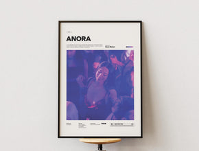 Anora Film Poster, Alternative Movie Art, Oscar Winner Sean Baker's Romantic Drama Print, Mikey Madison Poster Print, Cinematic Room Decor 1868976360