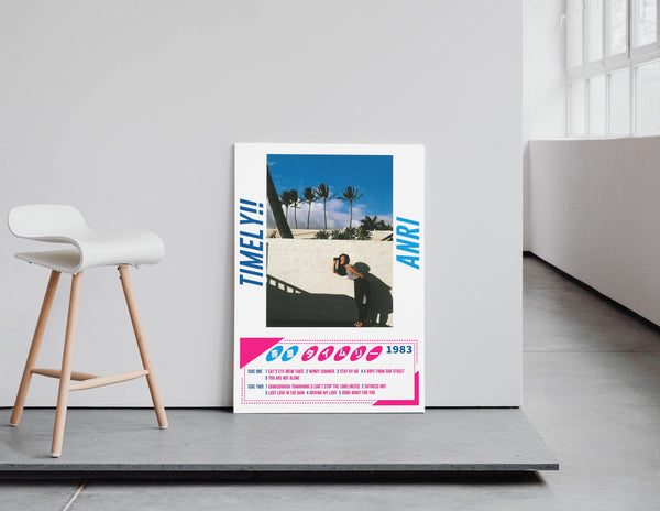 Anri Timely Poster  Retro Japanese City Pop Wall Art 4327435362