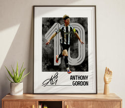 Anthony Gordon Poster Newcastle Poster, Football Fan Gift 4400905441