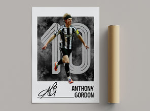 Anthony Gordon Poster Newcastle Poster, Football Fan Gift 4400905441