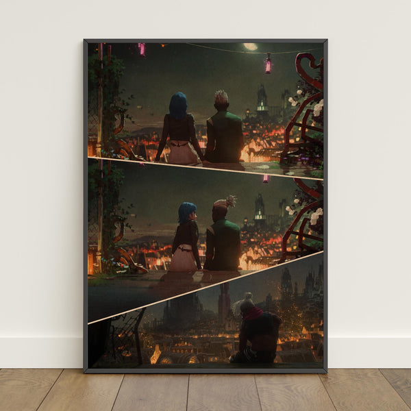 Arcane Jinx and Ekko in Love Poster  Jinx Wall Art  Retro Print  Wall Art  Home Decor  Gift Poster  Game Poster 1816494591 - Copy (6)