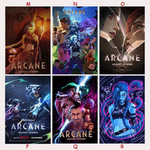 Arcane League Of Legends Season 1, Season 2 Animation Movie Poster, Canvas Print, Room Decor, Home Decor, Wall Art, Posters Gifts 1812653636