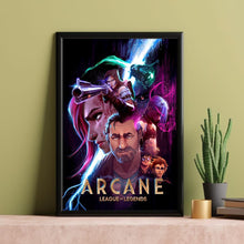 Arcane League Of Legends Season 1, Season 2 Animation Movie Poster, Canvas Print, Room Decor, Home Decor, Wall Art, Posters Gifts 1812653636