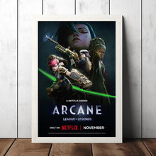 Arcane League Of Legends Season 1, Season 2 Animation Movie Poster, Canvas Print, Room Decor, Home Decor, Wall Art, Posters Gifts 1812653636
