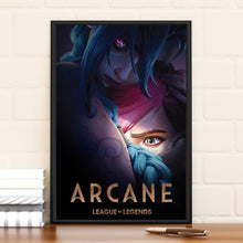 Arcane League Of Legends Season 2 Animation Movie Poster, Limited Edition Collectibl Room Decor, Home Decor, Wall art, Gifts for him 1817202962