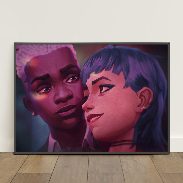 Arcane Poster  Jinx Wall Art  Retro Print  Wall Art  Home Decor  Gift Poster  Game Poster #11 1833902639 - Copy (6)
