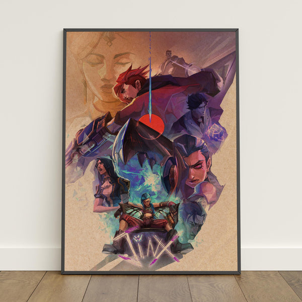 Arcane Poster  Retro Print  Wall Art  Home Decor  Gift Poster  Game Poster #2 1816490051
