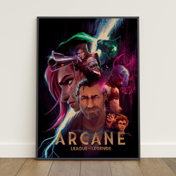 Arcane Poster  Retro Print  Wall Art  Home Decor  Gift Poster  Game Poster #2 1816490051 - Copy