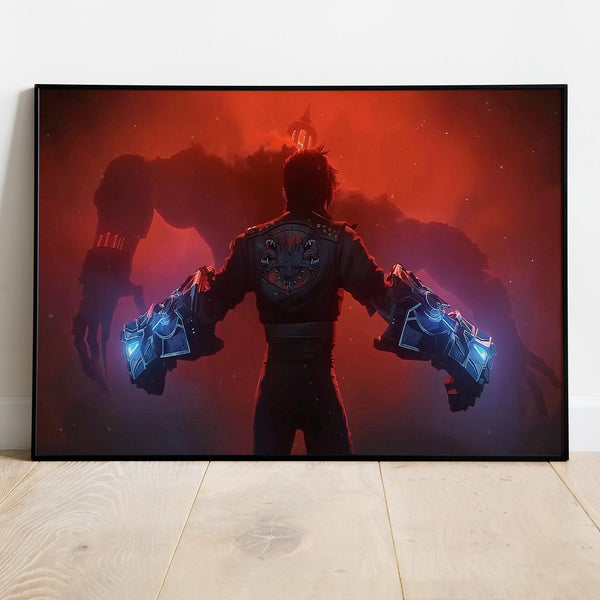 Arcane Poster, Tv Series Print, Wall Art, Gift for Tv Show Fans #3 1748637239 - Copy