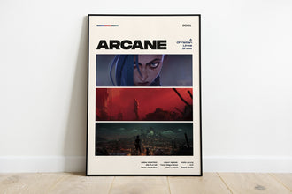 Arcane Tv Show Poster, Modern Movie Poster Print, Arcane Poster Wall Decor, DIGITAL FILES, Christian Linke, Alex Yee 1433199693