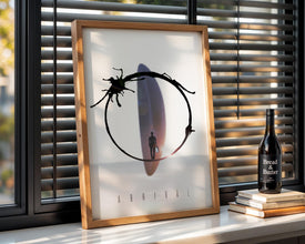 Arrival Movie Poster Art Minimalist Sci-Fi Film Poster, (Digital Download), Printable 572561324
