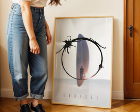 Arrival Movie Poster Art Minimalist Sci-Fi Film Poster, (Digital Download), Printable 572561324