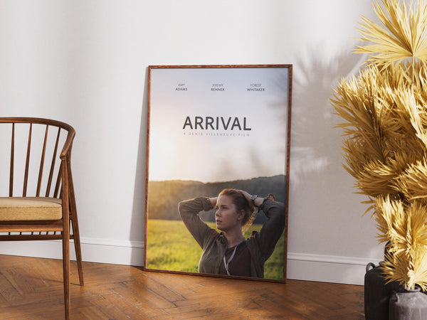 Arrival Poster, Printable Art, Film Wall Decor, Retro Movie Print, Amy Adams, Science Fiction 1892561701