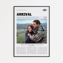 Arrival, Denis Villeneuve, Retro Movie Poster, Custom Movie Poster 4421165233