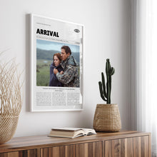 Arrival, Denis Villeneuve, Retro Movie Poster, Custom Movie Poster 4421165233