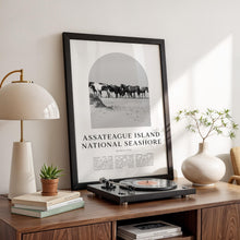 Assateague Island National Seashore Travel Poster, Assateague National Seashore Wall Art, Travel, Maryland City Art, Maryland Decor  NA357M 4342768595