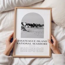 Assateague Island National Seashore Travel Poster, Assateague National Seashore Wall Art, Travel, Maryland City Art, Maryland Decor  NA357M 4342768595