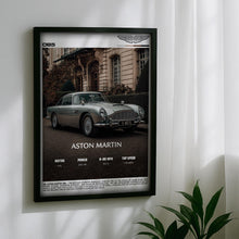 Aston Martin DB5 Poster – Classic James Bond Car Print, British Luxury Wall Art for Office or Garage Decor 4381644425