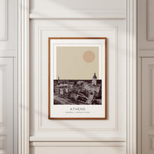 Athens Poster Print, Athens Travel Poster, Athens Minimalistic Wall Art, Athens, Georgia, United States 1882439607