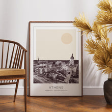 Athens Poster Print, Athens Travel Poster, Athens Minimalistic Wall Art, Athens, Georgia, United States 1882439607